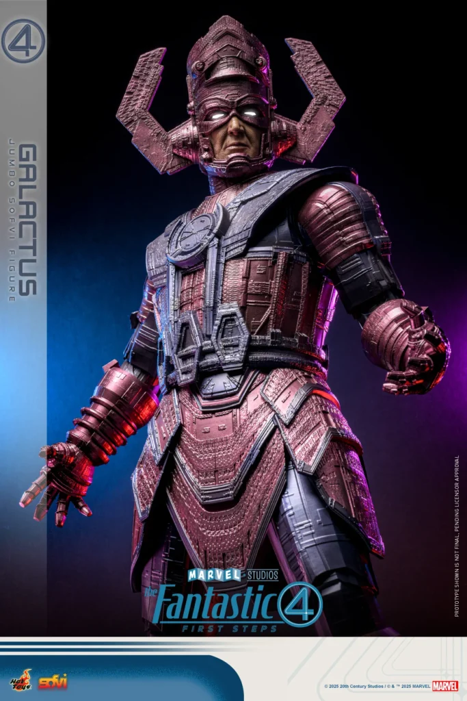 Hot Toys Unveils Stunningly Detailed Galactus Figure, Offering Best Look Yet for "Fantastic Four: First Steps"