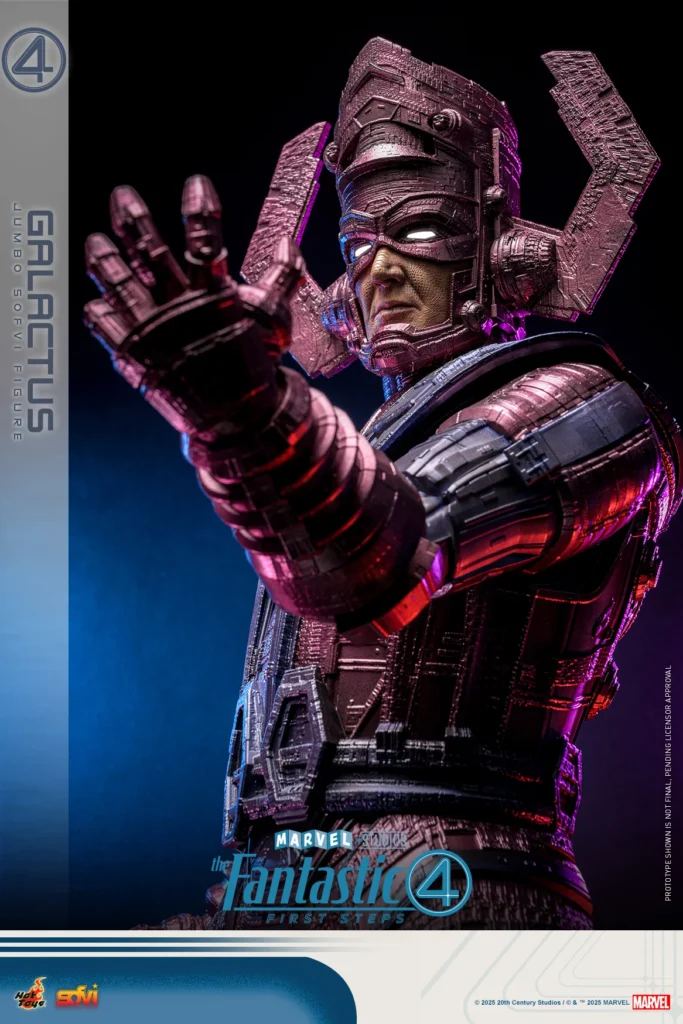 Hot Toys Unveils Stunningly Detailed Galactus Figure, Offering Best Look Yet for "Fantastic Four: First Steps"